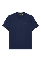 Embroidered-Logo Cotton T-Shirt